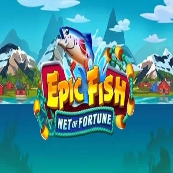 Logo of Epic Fish Net of Fortune from Quickspin at Hurmio Casino